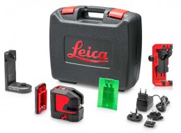 Leica Lino L2G Green Cross-Line Laser With Lithium Battery, Charger  & Case £330.00